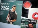 baby sittin with BUZZ CLIFFORD Stereo 6-eye LP WITH bonus 45 picture sleeve CC