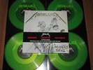 Metallica limited green vinyl and Justice for all lp box limited 1000 copy rare