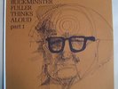 R BUCKMINSTER FULLER Thinks Aloud LP 1966 Eric Von Schmidt Cover Geodesic Dome
