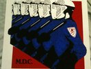 MDC -Millions of Dead Cops SILK SCREEN COVER #'D Black Flag,Crass,Dead Kennedys