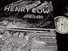 HENRY COW : CONCERTS 2LP 1976 VIRGIN CAROLINE CAD 3002 UK
