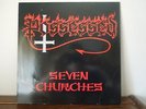 Possessed 'Seven Churches' Vinyl LP *1985 1st Pressing Roadrunner* Disc NM