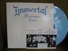 IMMORTAL Destroying Divina LP 1ST PRESS Blau Blue Emperor Mayhem Darkthrone LTD.