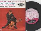 JOHNNY HALLYDAY - TU PARLES TROP - EPL 7724 + LANGUETTE - TRES BON ETAT