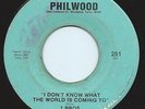 Gospel Soul Funk 45 7 Bros 'I Don't Know What The World Is Coming To' Hear