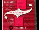 COLUMBIA LP ML 4315 FRANCESCATTI: Paganini Violin Cto #1/Saint Saens #3-NM-6 Eye