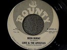Monster Canada Garage Rock 1967 PROMO 45 Luke & The Apostles Been Burnt Mint-