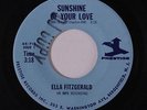 ELLA FITZGERALD: Sunshine Of Your Love / Hey Jude 45 (demo rubber stamp ol) rar
