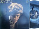 SCOTT WALKER SCOTT 4 PHILIPS SBL 7913 GATEFOLD WALKER BROTHERS RARE VINYL ALBUM