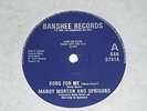 Mandy Morton Spriguns - Song For Me, banshee recs BANS791 RARE PRIVATE FOLK 45