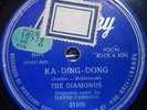 1957 rock'n'roll 78 RPM-the diamonds -little darlin- made in israel-mercury