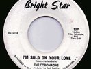 60s CHICAGO NORTHERN SOUL CORONADOS 2-SIDER BRIGHT STAR DJ ORIG JOHNNY MOORE