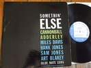 Blue Note 1595 Something Else Adderley, Davis etc- 47 West 63rd RVG & ear