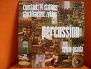 VINYL 33T – MUSIQUE CONCRETE MUSIC : GUALDA + CONSTANT + STOCKHAUSEN : PERCUSSIO