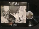 NIRVANA - BLEACH LP 1989 WATERFRONT PRESSING - BLACK VINYL KURDT KOBAIN