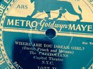 HOT DANCE- Metro Goldwyn Mayer 1037 Where Are You in Solid E (electric)
