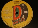 BEENIE MAN  Too Fancy  /  Over The Sea  D MUSIC  1982  1st release??
