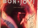 Bon Jovi 1989 Autograph group signed 7800 album NJS Tour