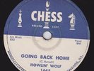 Howlin Wolf Going Back Home / My Life 78 Chess 1648 Howlin' Wolf Chicago Blues