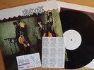 STRAY CATS rare 1er LP TEST PRESSING + AUTOCOLANT/ TRANSFERT + TICKET CONCERT