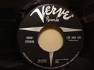 GENE STRIDEL, NORTHERN SOUL 45, LET HER GO, VERVE 10247, 1962, NEAR MINT