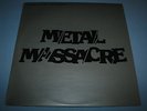 ** METAL MASSACRE  LP   ORIGINAL EARLY METALLICA RATT    NEAR MINT FIRST PRESS
