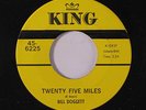 BILL DOGGETT: Twenty Five Miles / For Once In My Life 45 (dj, wol) rare Soul