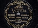 PRE-WAR HOT JAZZ 78 RPM - TINY PARHAM (VI 23386) NERVOUS TENSION/MEMPHIS MAMIE