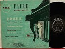 Rare VOX PL 6910 Emma Boynet, Faure Piano Music, 6 Barcarolles, etc.