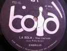 KISSING SPELL,EMBRUJO, RARE CHILEAN SINGLE LA BOLA, 1972, MINT