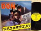GODFATHER DON HAZARDOUS LP OG 1991 VG #1-61195 RARE FREE U.S. SHIP