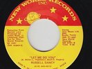 Funk Boogie/Modern Soul 45 - Russell Dancy - Let Me Do You - New World -obscure