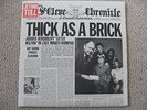 Jethro Tull - Thick as a Brick - Original Vinyl LP - Newspaper Pressing.