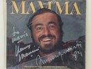 MAMMA - AUTOGRAPHED SIGNED LUCIANO PAVAROTTI Album Record Vinyl
