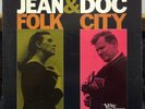 JEAN RITCHIE & DOC WATSON at folk city LP Mint- Promo FV-9026 Mono Rare WLP USA