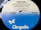 BLONDIE Parallel Lines 1978 UK CHRYSALIS 1st PRESS w/LYRIC INNER 1 PLAY Nr MINT