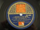 GEORGE VI KINGS SPEECH MESSAGE TO EMPIRE CHRISTMAS 1937 HMV 78 RECORD RCS2982