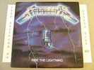 METALLICA RIDE THE LIGHTNING LP 60396-1 ORIGINAL ISSUE, HAIR METAL