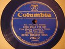 JAZZ HOTEL BOSSERT FREDDY MARTIN ORCH Look What I've Got COLUMBIA BLUE 2769