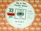 SLY & THE FAMILY STONE M'LADY / VIDA ARGENTINA promo 7'