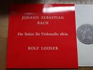 ROLF LOOSER BACH 6 CELLO SUITES SWISS ONLY COMPL 3 LP SET ED 3 MINT RARE LIM 300