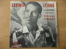 Rare french EP Casimir LETANG - Georges TINEDOR DEBS DD27 west indies 45 tours