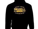 ENRAGED MINORITY ANTIFASCIST STREETPUNK KAPU (GRÖSSEN S bis XXL)