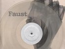 FAUST faust LP 3 track clear vinyl with insert in laminated sleeve small tear to