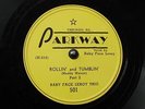 BABY FACE LEROY TRIO on PARKER  ROLLIN' and TUMBLIN  ONE OF THE RAREST EVER