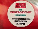 NO USE FOR A NAME PROPAGANDHI-RSD LP/129 Record store Day 2014 nofx tony sly fat