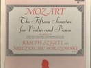 SZIGETI - HOROWITZ - Mozart - 15 Sonatas - Vol. I - VANGUARD - 3 LP Box