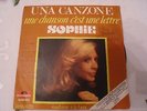 SOPHIE EUROVISION 1975 MONACO UNA CANZONE ITALIAN VERSION SUPER RARE 7