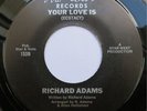 Boogie Funk RICHARD ADAMS Your Love Is... Listen MINT