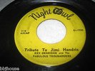 FABULOUS TROUBADORS - Tribute To Jimi Hendrix - Rare GARAGE Psych NIGHT OWL 45